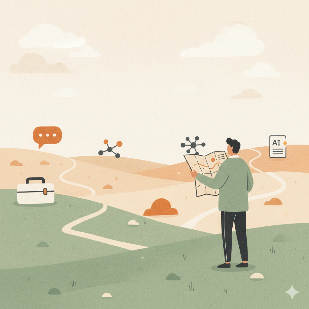 Cover illustration for Making Sense of AI Tools — a plain-language map of the AI landscape