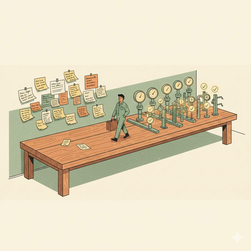 Cover illustration for Don’t Just Tell It. Enforce It. — deterministic quality guards in AI-era engineering